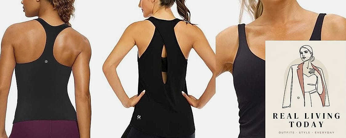 21 Yoga Outfit Ideas That Are Going Viral on Pinterest 15 The Layered Tank Look
