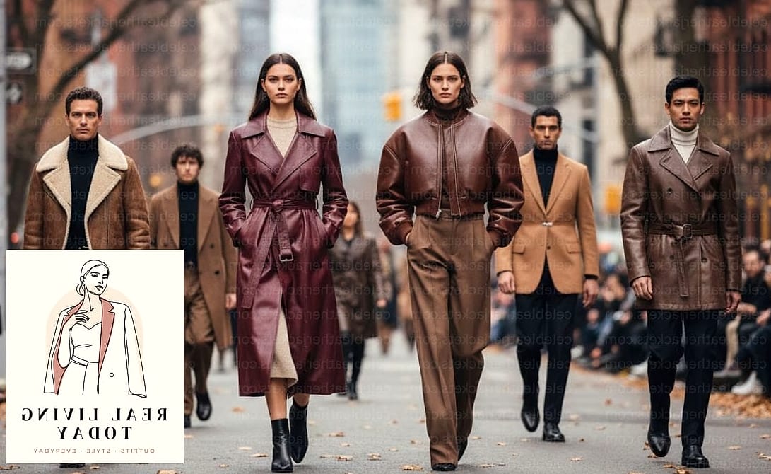 28 Clothes Out Of Style Fall Winter That Actually Look Amazing 2 The Leather Jacket, Reimagined