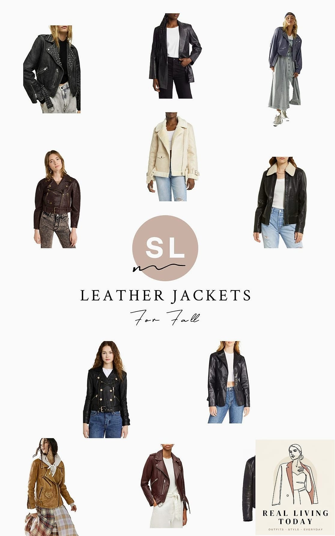 25 Fall Business Outfit Ideas to Copy Right Now 16 The Leather Jacket Layer