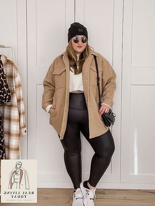 30 Leggings Outfit Fall to Copy Right Now 7 Leggings with a Corset Top
