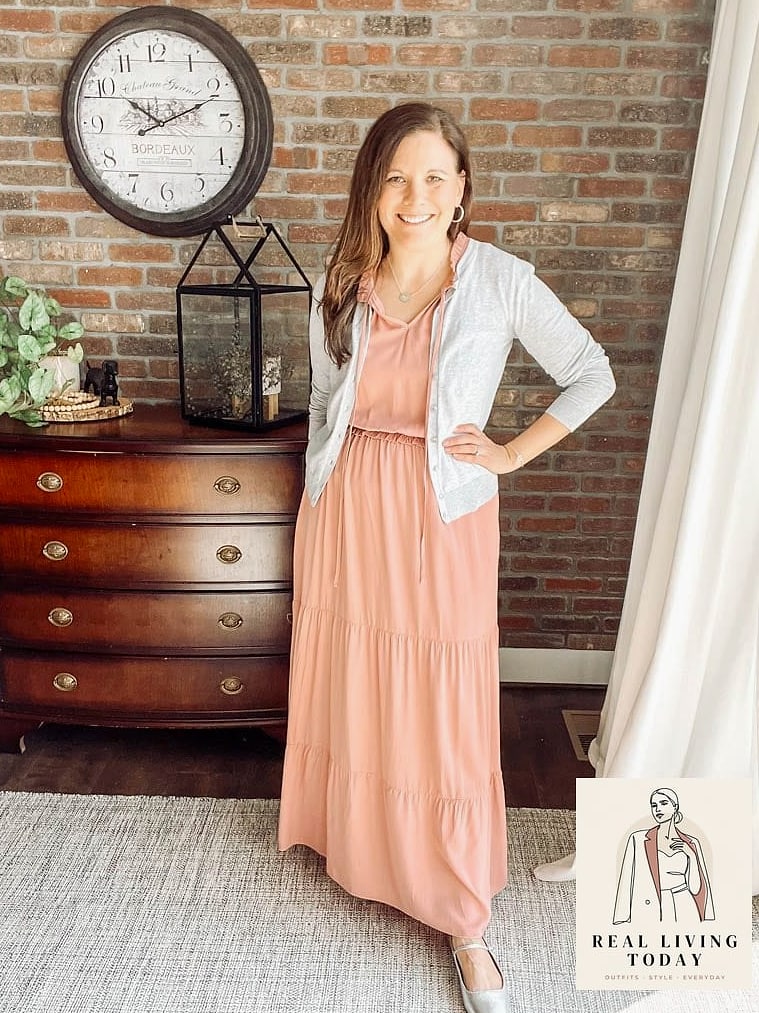 The Long Cardigan Over Wide-Leg Pants