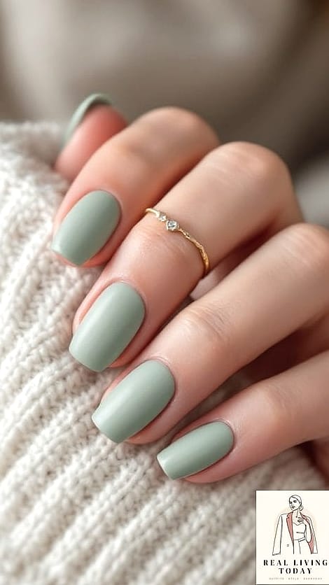 Matte Sage Green