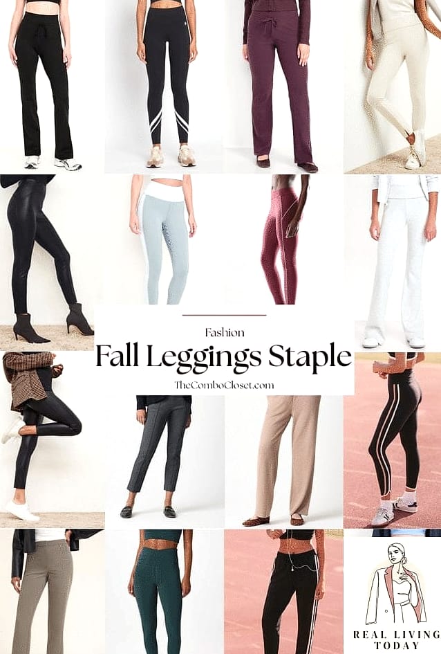 30 Leggings Outfit Fall to Copy Right Now 22 The Menswear-Inspired Layer