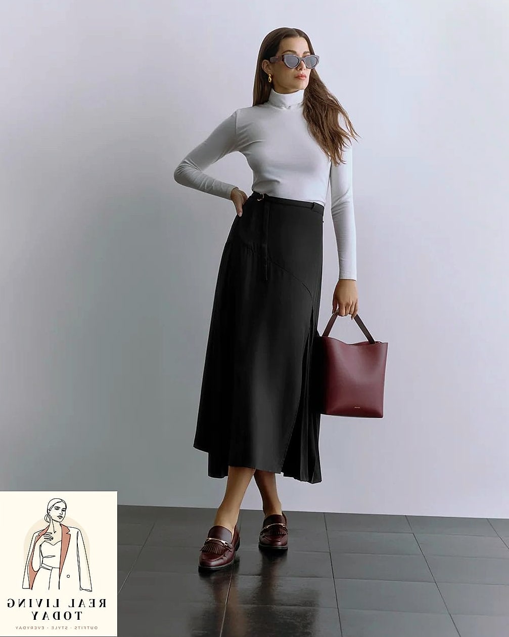 30 Leggings Outfit Fall to Copy Right Now 26 The Midi Skirt Over Leggings Trick