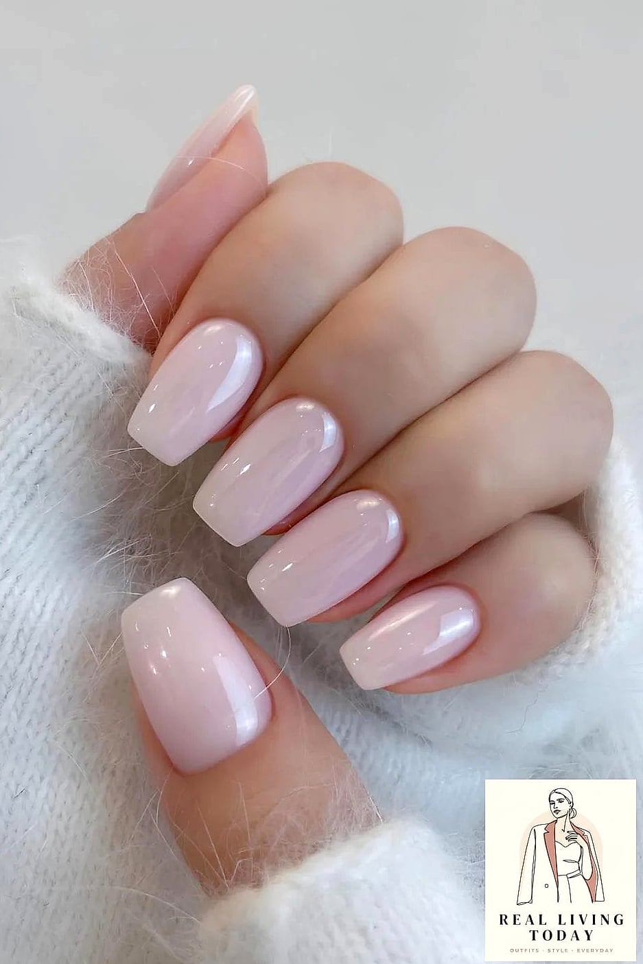 25 Pink Nail Ideas for Every Mood and Skill Level — Your Next Manicure Is Here 2 Milky Pink Nails for Everyday Wear