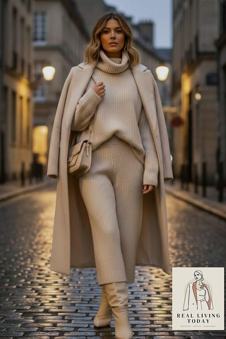 The Monochrome Knit Set