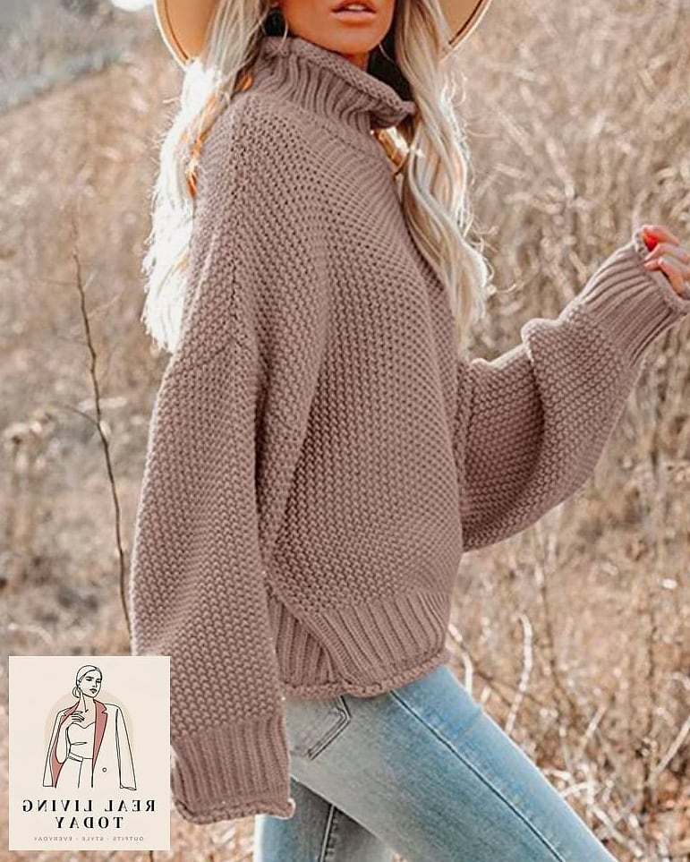 22 Cute Pumpkin Patch Outfit Ideas That Are Cozy and So Instagram-Worthy 3 Oversized Sweater and Bike Shorts