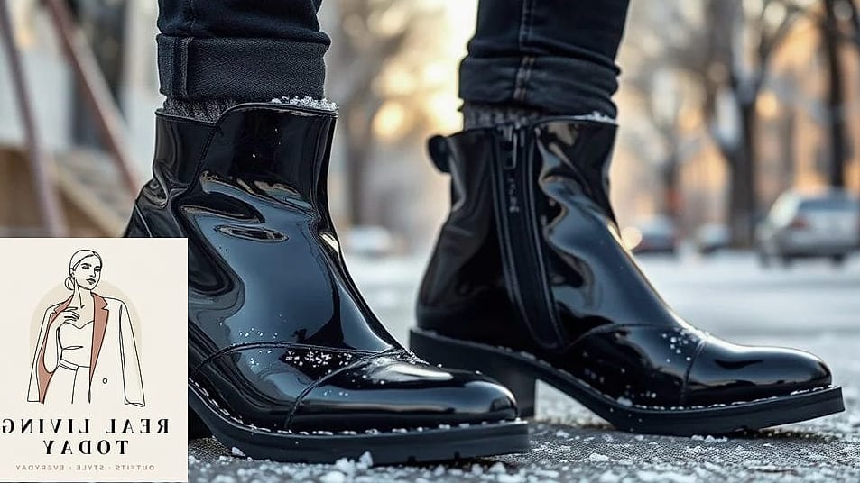 27 Fallwinter 2019 Boot Guide You'll Want to Wear on Repeat 8 Patent Leather Chelsea Boots
