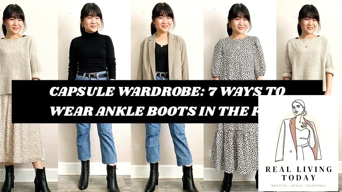 25 Fall Capsule Wardrobe Essentials That Will Make Getting Dressed So Much Easier 14 The Perfect Ankle Boots