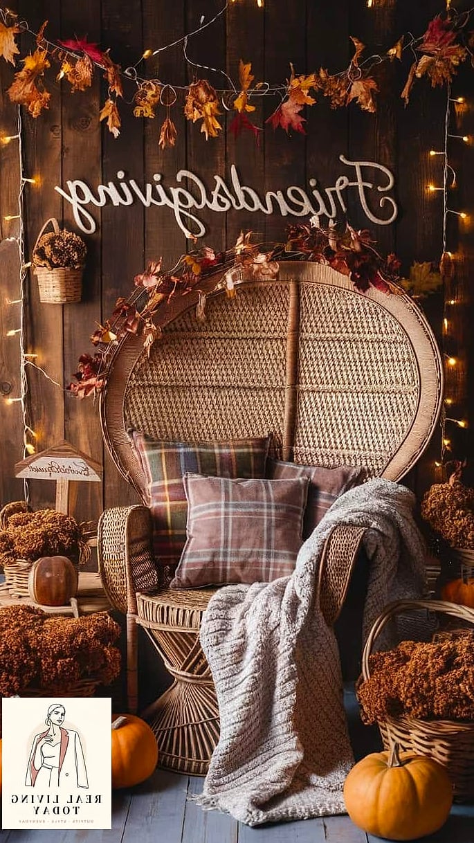 25 Friendsgiving Outfit Ideas That Are Stylish, Cozy and Totally Pinterest-Worthy 5 Plaid Wrap Dress and Knee-High Boots