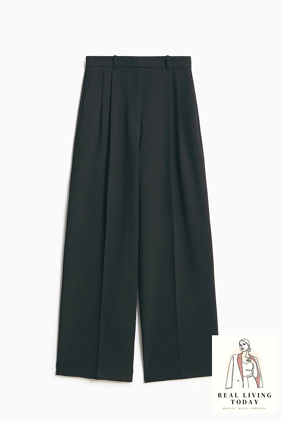 Pleated Trousers and a Silk Cami