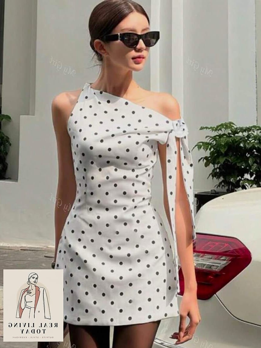 28 Polka Dot Outfit Trend Going Viral Right Now 10 Polka Dot Bodycon Dress for a Night Out