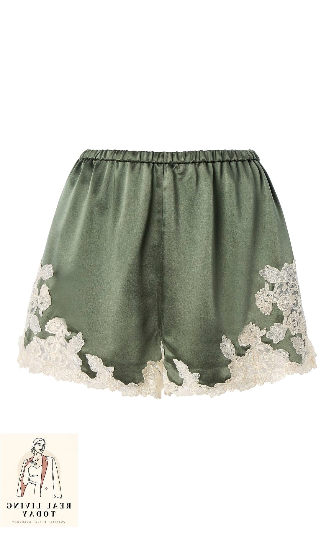 26 Satin Lace Shorts Outfit That Will Elevate Any Wardrobe 14 The Power Suit Twist
