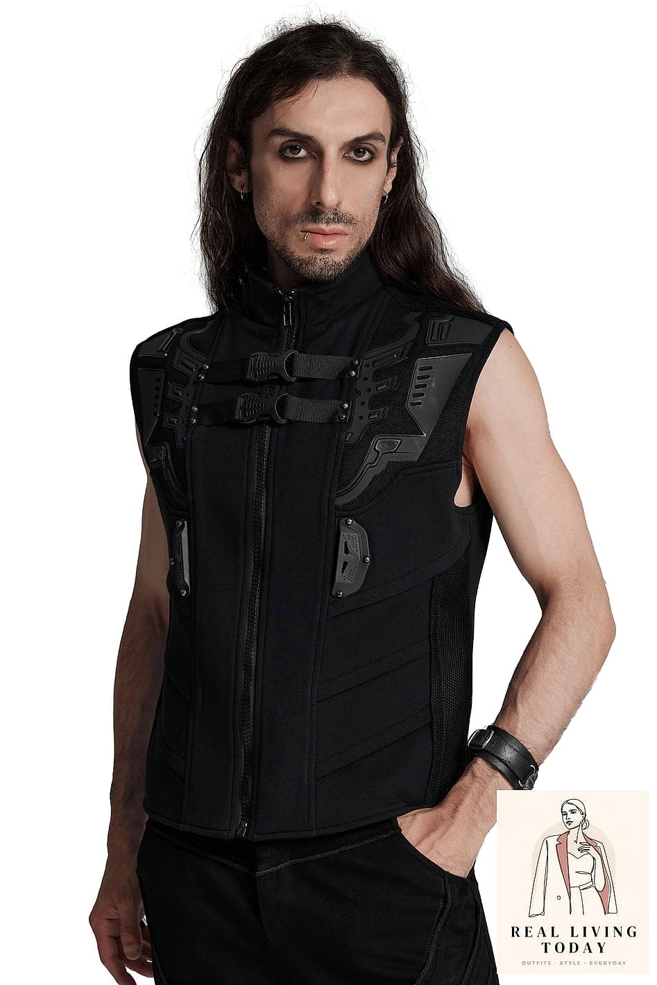 28 Edgy Work Outfits You'll Want to Wear on Repeat 13 The Power Vest Over a Fitted Turtleneck