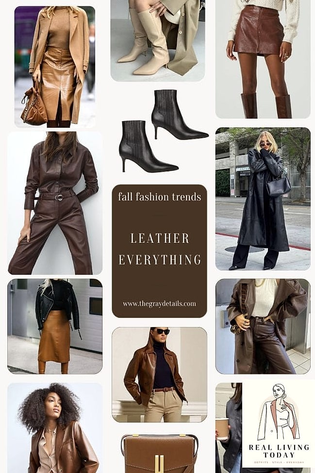 25 Fall Fashion Trends Worth Knowing About Right Now 3 The Return of the Leather Jacket