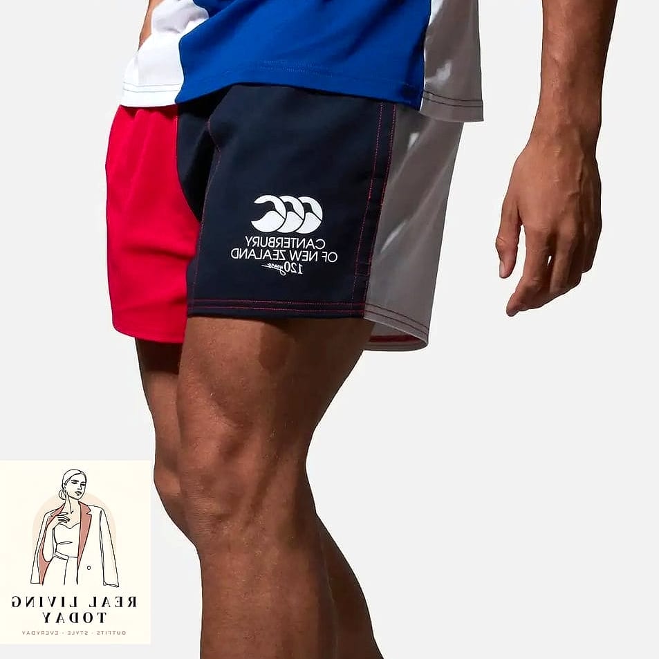 Rugby Shirt with Running Shorts for Athletic Errands