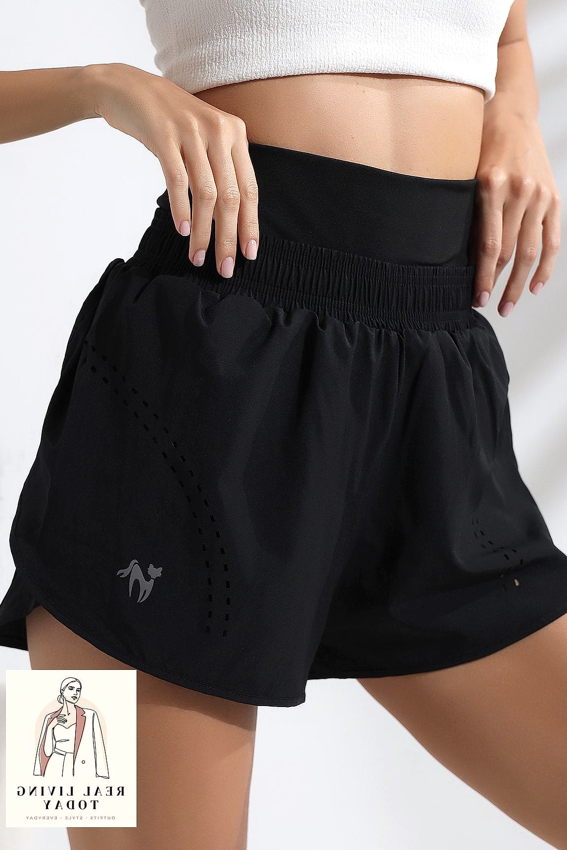 22 Running Shorts Outfits Worth Pinning Immediately 9 Running Shorts and a Corset Top