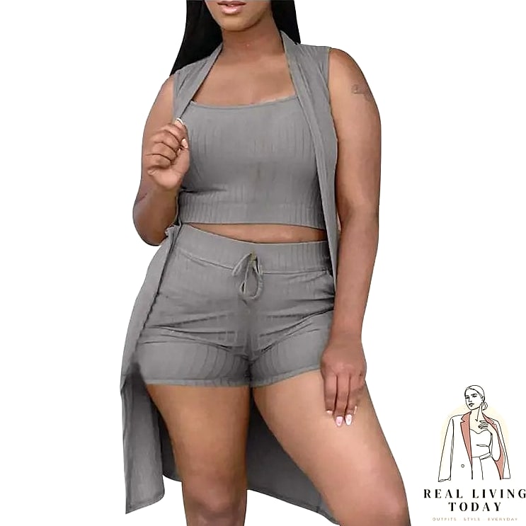 22 Running Shorts Outfits Worth Pinning Immediately 18 Running Shorts and a Cropped Cardigan
