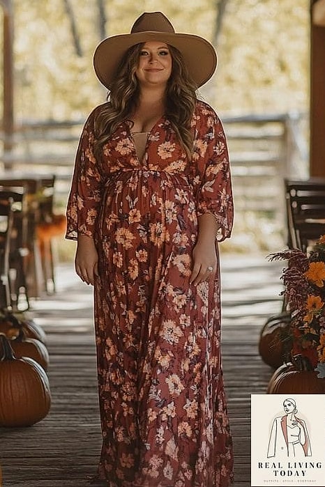 22 Fall Wedding Guest Dresses From Amazon Fashion That Are Seriously Stylish Right Now 3 A Rust-Colored Midi for the Outdoor Ceremony