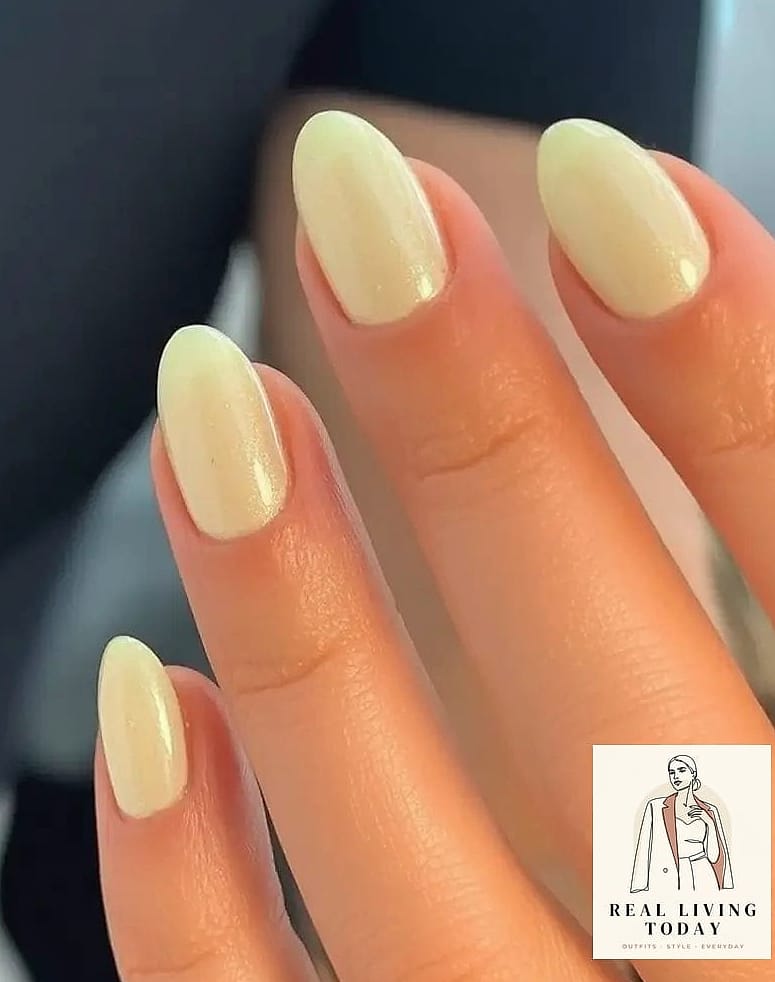 20 Butter Yellow Nails Worth Bookmarking Right Now 18 Sheer Butter Yellow Wash Nails