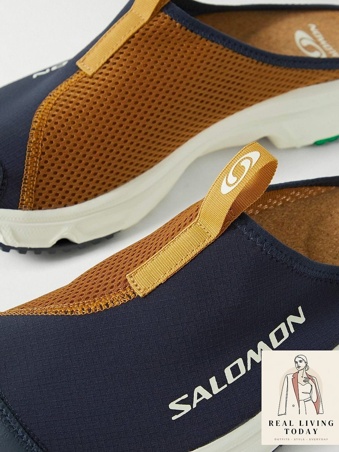 Slip Dress and Salomon Sneakers Combo