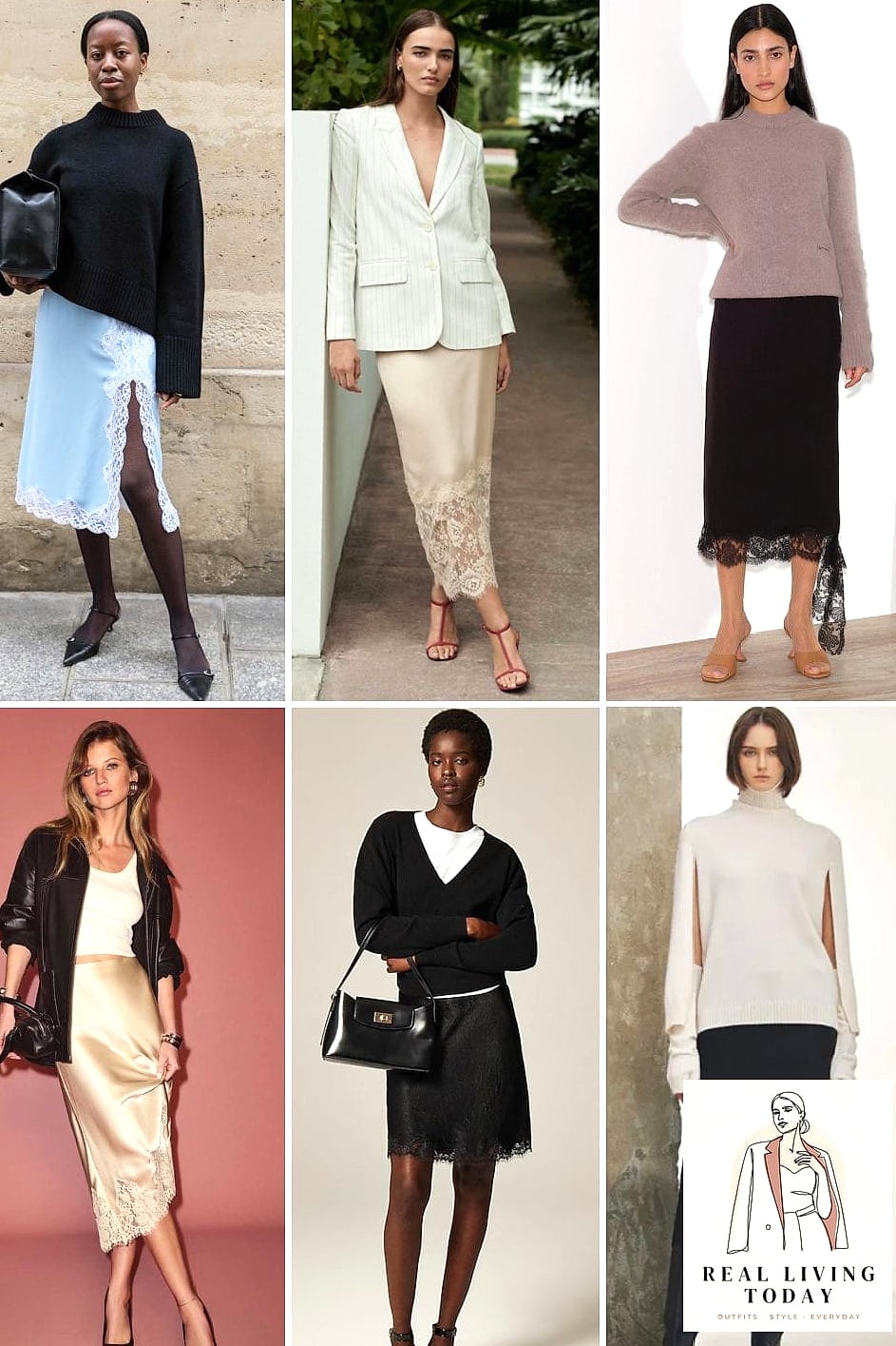 25 Fall Capsule Wardrobe Essentials That Will Make Getting Dressed So Much Easier 19 The Slip Skirt