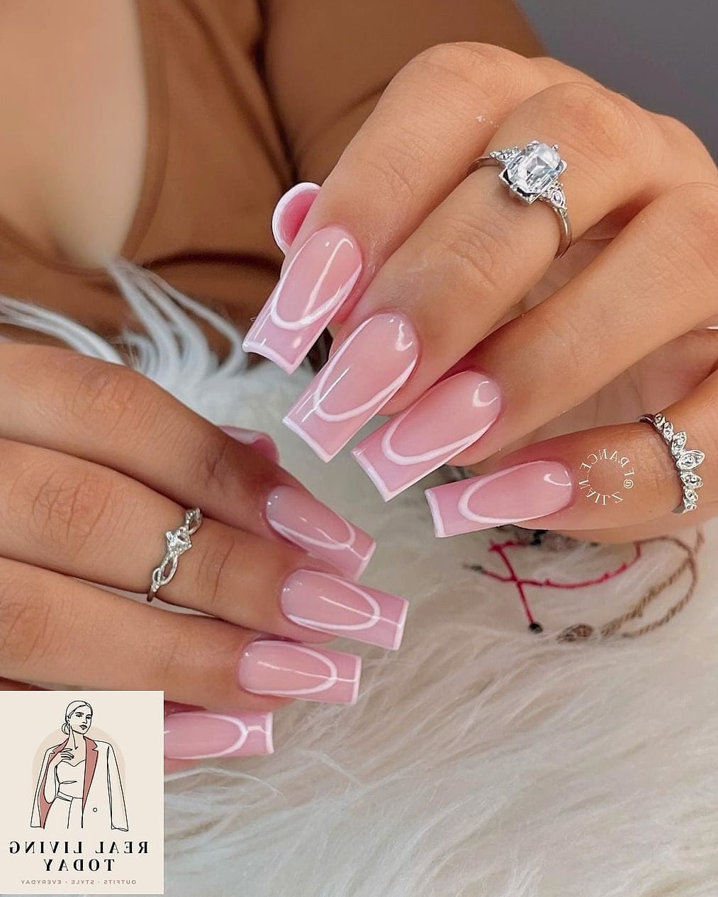 23 Old Money Nails That Are Going Viral on Pinterest 8 Soft Pink French with a Twist