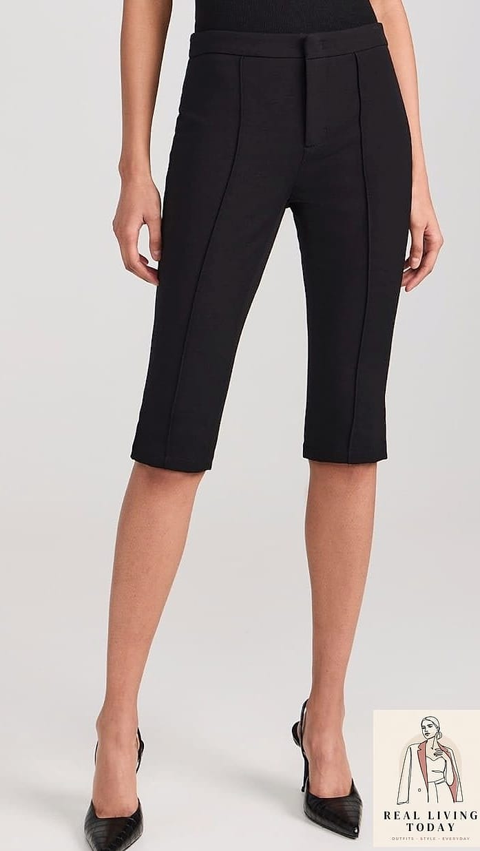 26 Capri Pants Outfits That Actually Look Amazing 9 Tailored Capris for a Wedding Guest Look