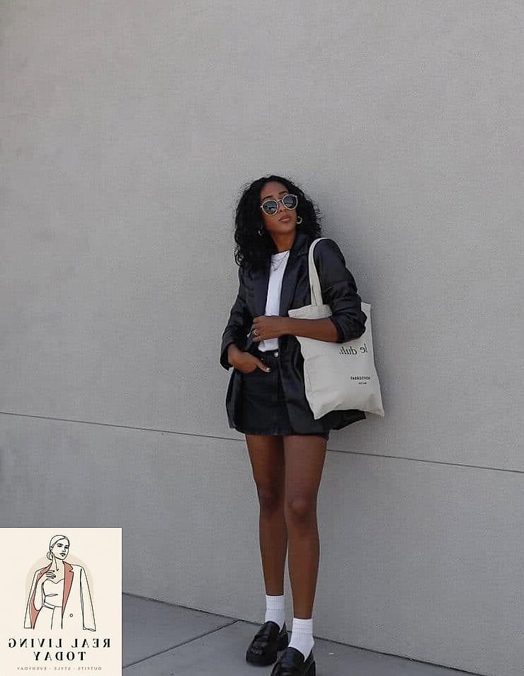 23 Tennis Skirt Outfit That Are Going Viral on Pinterest 10 Tennis Skirt with Chunky Loafers