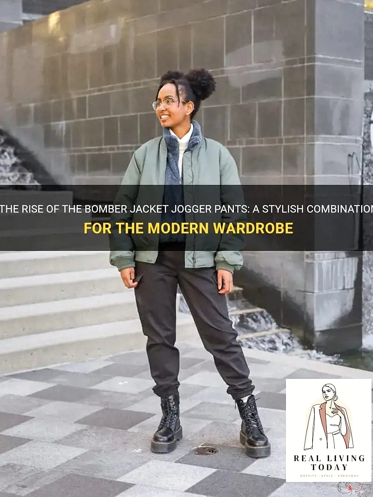 28 Track Pants Outfit You'll Want to Wear on Repeat 16 Track Pants and a Bomber Jacket