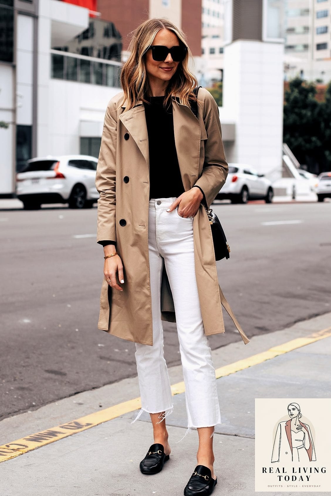 30 Teacher Outfit Ideas That Actually Look Amazing 11 The Trench Coat Layered Look