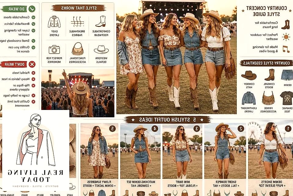25 Country Concert Outfit Ideas That Are Stylish, Fun and Totally Western 16 Two-Piece Matching Set