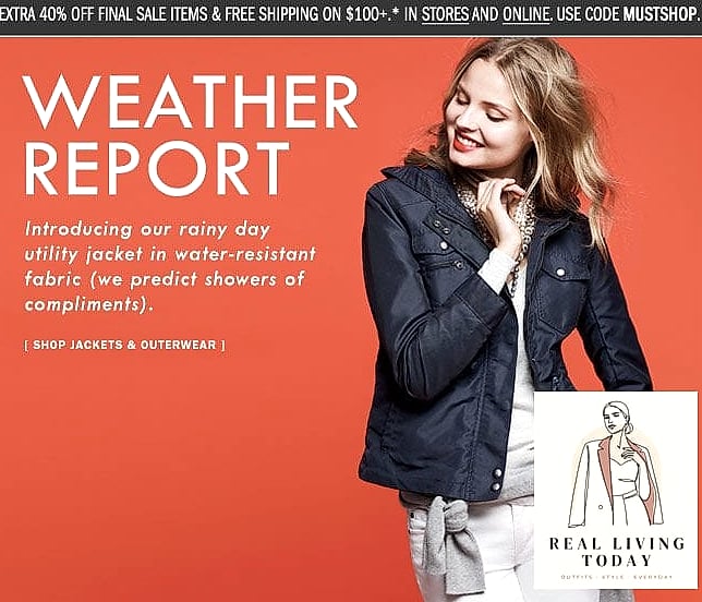 29 Rainy Day Outfit That Actually Look Amazing 19 Utility Jacket with Straight-Leg Jeans