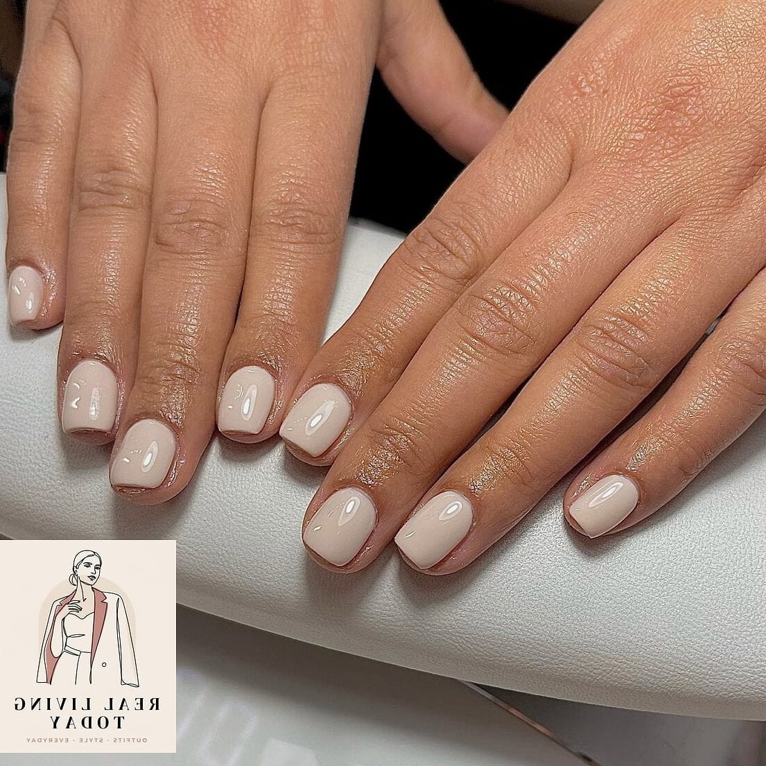 23 Old Money Nails That Are Going Viral on Pinterest 15 Vanilla Latte