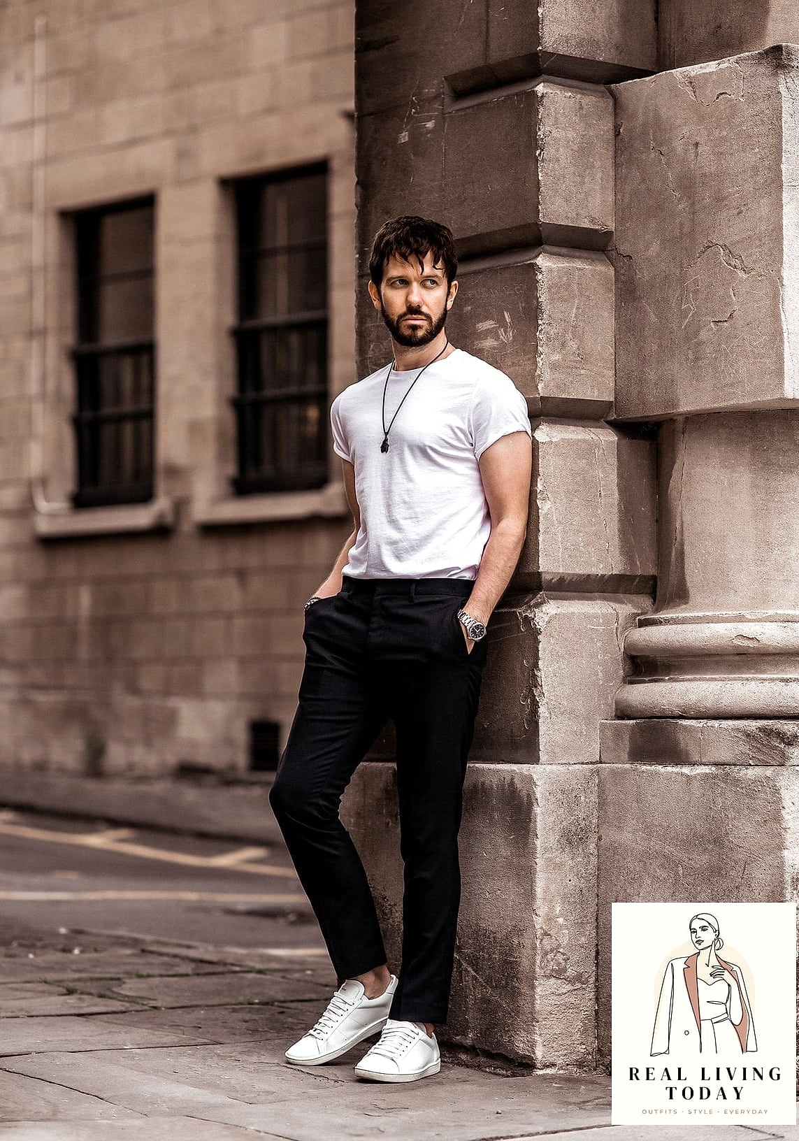 24 White Tee Outfit Worth Pinning Immediately 2 The White Tee and Trouser Combo