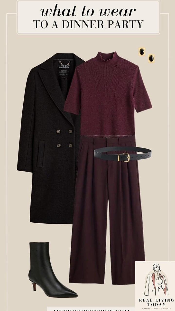 Wide-Leg Trousers and a Silk Camisole
