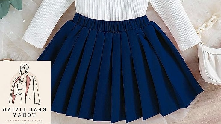 25 Chic Baby Shower Outfits for Guests That Are Totally On-Trend Right Now 16 Wrap Skirt and Fitted Top