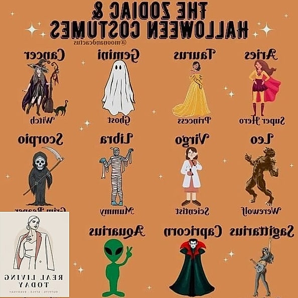28 Trendy Group Halloween Costume Ideas for Women That Will Win Every Party 13 Zodiac Signs